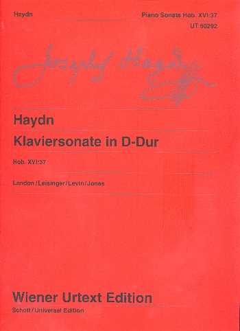 Franz Joseph Haydn Sonate D-Dur Hob.XVI:37 : für Klavier